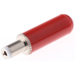 Switchcraft DC Plug Rated At 5.0A, Cable Mount, length 36mm, Tin