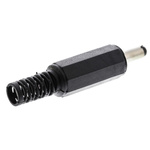 RS PRO DC Plug Rated At 1.0A, 12.0 V, Cable Mount, length 44.0mm, Nickel