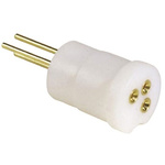 TE Connectivity 2.54mm Pitch 3 Way Transistor IC Socket
