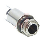 Switchcraft, ST DC Socket Rated At 13.0A, 24.0 V, Panel Mount, length 28.97mm, Gold, Silver, IP66, IP67, IP68
