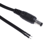 RS PRO DC Plug Rated At 2.0A, 16.0 V, Cable Mount, length 2.0m