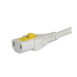 Schurter 2m Power Cable, C17, IEC to NEMA 1-15, US Plug, 10 A, 125 V