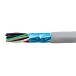 Alpha Wire 4 Pair Screened Multipair Industrial Cable 0.09 mm²(CE, CSA, UL) Grey 30m EcoCable Mini Series