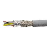 Alpha Wire 5 Pair Foil and Braid Multipair Industrial Cable 0.24 mm²(CE, CSA Certified, CSA I A/B FT1, UL AWM 21460, UL