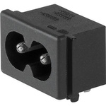 Schurter C8 IEC Connector Male, 2.5A, 250 V