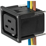Schurter J IEC Connector Socket, 16A, 250 V