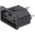 Schurter Panel Mount IEC Connector Socket, 8.8A, 294 V