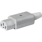 Schurter C15 Cable Mount IEC Connector Socket, 15A, 250 V, Fuse Size 87.5 x 62mm