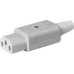 Schurter C13 Cable Mount IEC Connector Socket, 15A, 250 V, Fuse Size 87.5 x 62mm