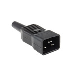 Schurter C20 Cable Mount IEC Connector Male, 16A, 250 V