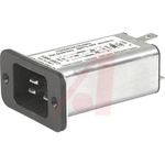 Schurter 16 (IEC) A, 20 (UL / CSA) A, 250 V ac Male Screw Filtered IEC Connector C20F.0001, Solder None Fuse