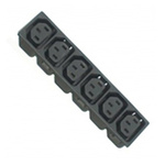 RS PRO Snap-In IEC Connector Socket, 10A, 250 V