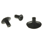 Ersa 4 mm, 6 mm, 9 mm Flat with Rib Silicon Suction Cup SVP13A