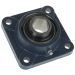 4 Hole Flanged Bearing, FY 30 TF, 30mm ID