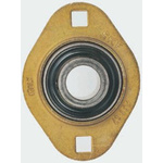 2 Hole Flanged Bearing, PFT 12 TF, 12mm ID