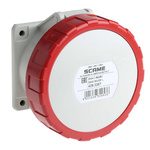 Scame Blue Socket, Rated At 32A, 346 → 415 V