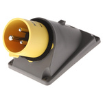 Legrand IP44 Yellow, Rated At 16A