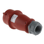 MENNEKES, AM-TOP IP44 Red Cable Mount 7P Industrial Power Plug, Rated At 16A, 400 V