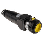 Eaton IP66 Black Cable Mount 2P + E Power Connector Plug, Socket ATEX, Rated At 16A, 130 V