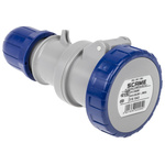 Scame IP66, IP67 Blue Cable Mount 2P + E Industrial Power Socket, Rated At 16A, 230 V