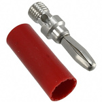 Cinch Connectors Red Male Banana Plug - Solder Termination, 1750V, 15A
