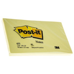 Post-It Yellow Sticky Note, 100 Notes per Pad, 127mm x 76mm