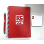 RS PRO A5 Wirebound Semi-Rigid Stationery Kit Ruled Sheets