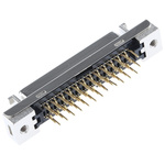 3M Female 50 Pin Straight Through Hole SCSI Connector 2.54mm Pitch, Solder