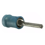 TE Connectivity, PIDG Insulated Crimp Pin Connector, 1mm² to 2.6mm², 16AWG to 14AWG, 1.8mm Pin Diameter, Blue