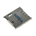 Molex 6 Way Micro Memory Card Connector With SMT Termination