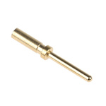 Cinch Connectors, Econo D Male Crimp D-sub Connector Contact, Gold Flash over Nickel Pin, 24 → 20 AWG