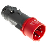 Legrand, Hypra IP44 Red Cable Mount 3P + N + E Industrial Power Plug, Rated At 16A, 415 V