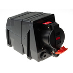 Emerson Network Power Surface Mount 3P + N + E Industrial Power Socket ATEX, IECEx, Rated At 16A, 380-415Vac 50/60Hz