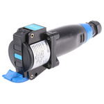 Emerson Network Power Cable Mount 2P + E Industrial Power Socket ATEX, IECEx, Rated At 16A, 200-250 Vac 50/60Hz