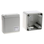 MENNEKES IP44 Grey Wall Mount 3P Socket, Rated At 16A, 230 V