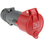 Legrand IP44 Red 3P + N + E Industrial Power Connector Adapter Socket, Rated At 16A, 400 V