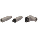 Hirschmann, ST IP54 White Cable Mount 5+PE Industrial Power Socket, Rated At 10A, 250 V, 400 V