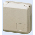 MENNEKES IP44 Red 5P Socket, Rated At 16A, 400 V