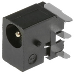 Lumberg PCB Mount Right Angle Industrial Power Socket, Rated At 500mA, 6 V