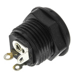 Lumberg Panel Mount Industrial Power Socket, Rated At 1A, 12 V