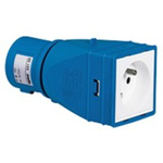 Legrand IP40 Black 2P+E Industrial Power Connector Adapter, Rated At 16A, 230 V