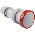 Scame IP66, IP67 Red Cable Mount 3P + N + E Industrial Power Socket, Rated At 125A, 415 V
