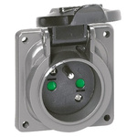 Legrand, HYPRA IP44 Panel Mount 2P + E Industrial Power Socket, Rated At 16A, 230 V