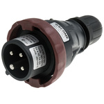 Scame IP66 Red Cable Mount 3P + E Power Connector Plug ATEX, IECEx, Rated At 16A, 380 → 415 V
