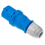 Bals IP44 Blue Cable Mount 2P + E Industrial Power Plug, Rated At 16A, 230 V