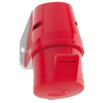 Bals IP44 Red Wall Mount 3P + E Industrial Power Socket, Rated At 16A, 415 V