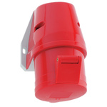 Bals IP44 Red Wall Mount 3P + N + E Industrial Power Socket, Rated At 16A, 415 V