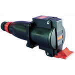Emerson Network Power, PRE IP66 Blue Cable Mount 2P + E Industrial Power Socket, Rated At 16A, 20-25Vac 50/60Hz