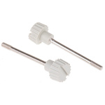 Hirschmann White Central Screw for use with GDM/GM series cable socket