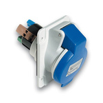 Schneider Electric, PKY IP44 Cable Mount 2P + E Closure Plug, Rated At 32A, 200 → 250 V,With Phase Inverter